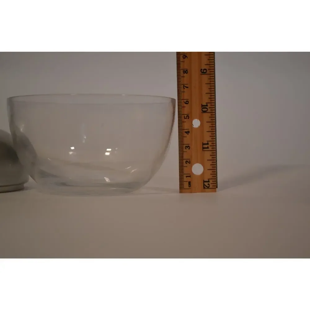 Apple rare Vintage Kensington Cortland Jam Jar Lurelle Guild Glass Brass c1938 - Picture 6 of 10